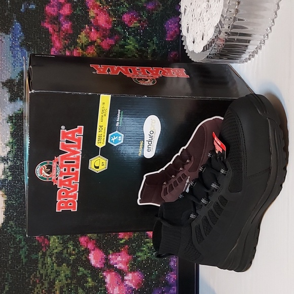 Mens Brahma Blast Off Steel Toe Work Shoe - Picture 15 of 16